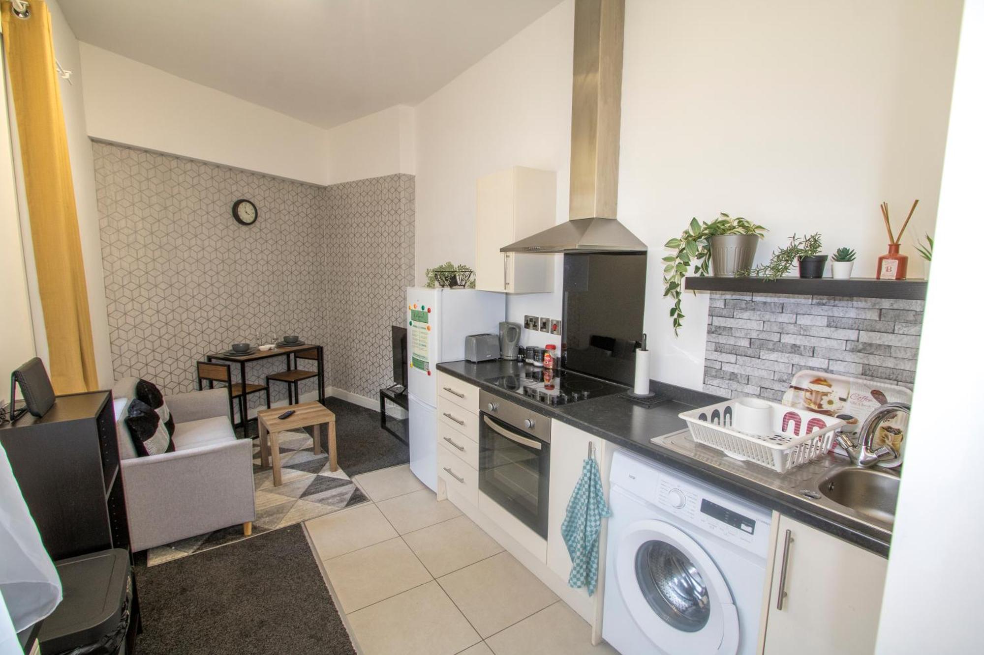 Cozy And Charming - 1 Bedroom Apartment - Free Parking, Transit Links, Close To Stadiums マンチェスター エクステリア 写真